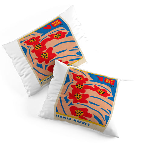 Holli Zollinger FLOWER MARKET SEVILLE Pillow Shams