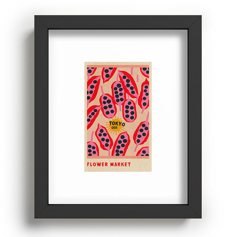 Holli Zollinger FLOWER MARKET TOKYO Recessed Framing Rectangle