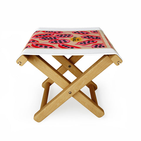 Holli Zollinger FLOWER MARKET TOKYO Folding Stool