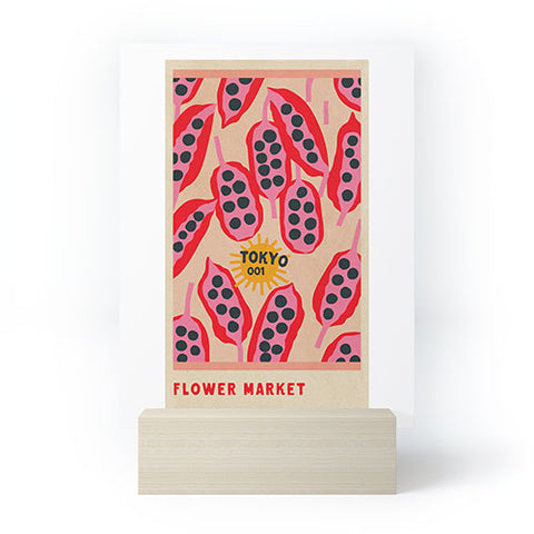 Holli Zollinger FLOWER MARKET TOKYO Mini Art Print