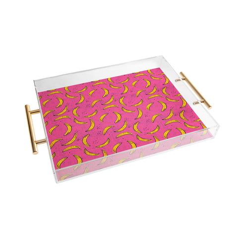 Holli Zollinger folka banana Acrylic Tray
