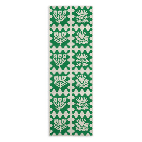 Holli Zollinger FOLKFLOWER FOREST Yoga Towel