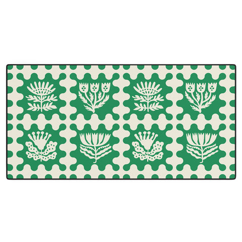 Holli Zollinger FOLKFLOWER FOREST Desk Mat