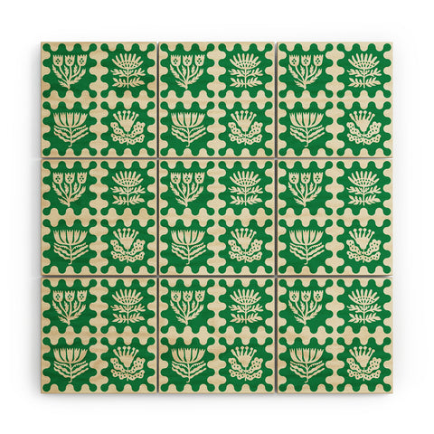 Holli Zollinger FOLKFLOWER FOREST Wood Wall Mural