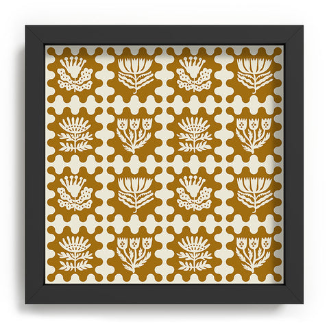 Holli Zollinger FOLKFLOWER MARIGOLD Recessed Framing Square