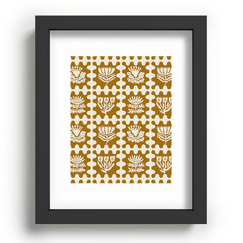 Holli Zollinger FOLKFLOWER MARIGOLD Recessed Framing Rectangle