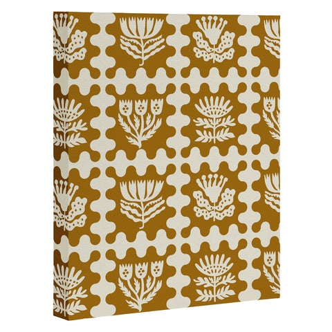 Holli Zollinger FOLKFLOWER MARIGOLD Art Canvas