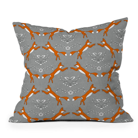 Holli Zollinger Foxen Outdoor Throw Pillow