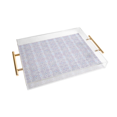 Holli Zollinger FRENCH LINEN LOOP Acrylic Tray