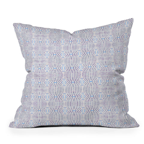 Holli Zollinger FRENCH LINEN LOOP Outdoor Throw Pillow