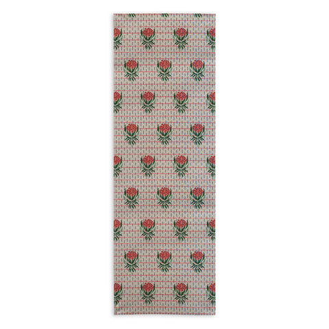 Holli Zollinger FRENCH VINTAGE PROTEA Yoga Towel