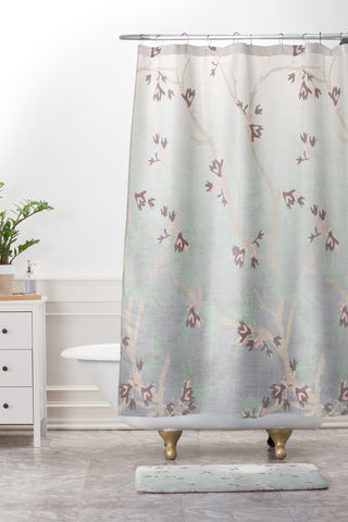 Holli Zollinger GARDENA Shower Curtain And Mat