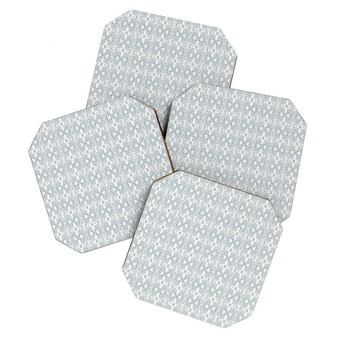 Holli Zollinger GEMMA BLUE Coaster Set