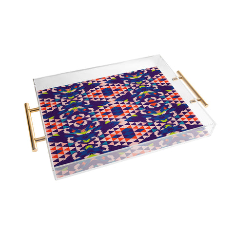 Holli Zollinger Geo Nomad Bright Acrylic Tray