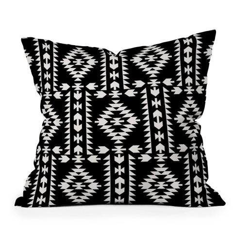Holli Zollinger Geo Panel Outdoor Throw Pillow