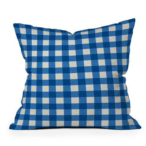 Holli Zollinger Gingham Outdoor Throw Pillow