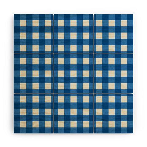 Holli Zollinger Gingham Wood Wall Mural