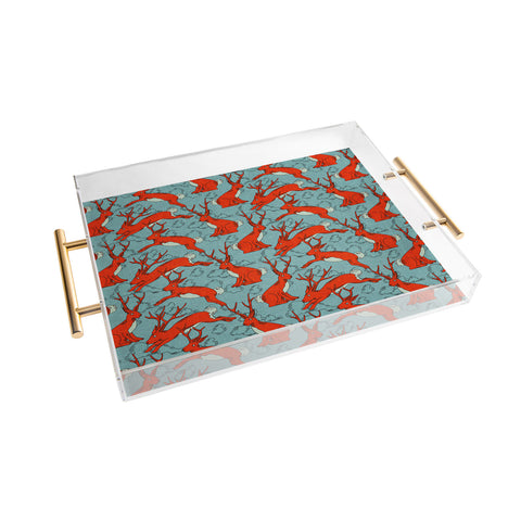Holli Zollinger Jackalopes Acrylic Tray