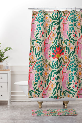 Holli Zollinger JOONIE AURORA UNI Shower Curtain And Mat