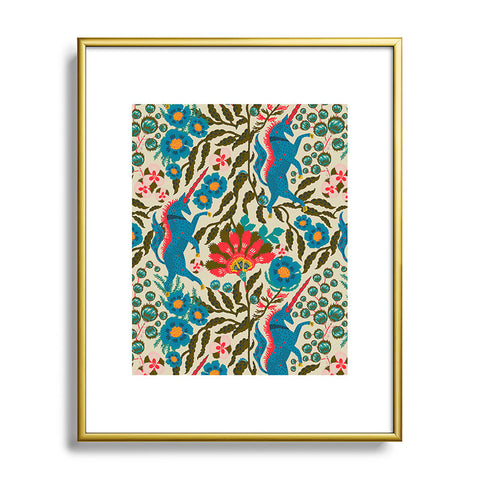 Holli Zollinger JOONIE LUNA UNI Metal Framed Art Print
