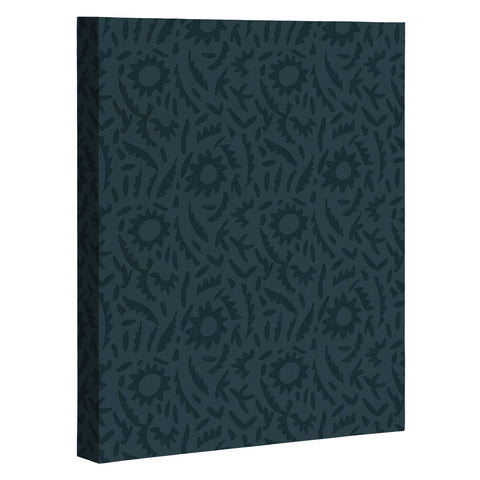 Holli Zollinger JULES BLUE Art Canvas