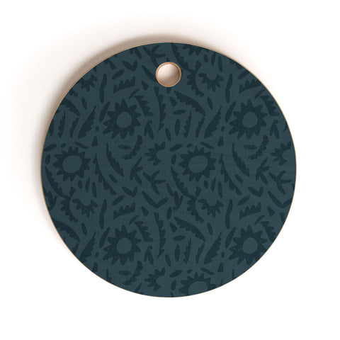 Holli Zollinger JULES BLUE Cutting Board Round