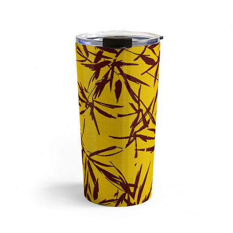 Holli Zollinger JUNGLIA PALM GOLD Travel Mug