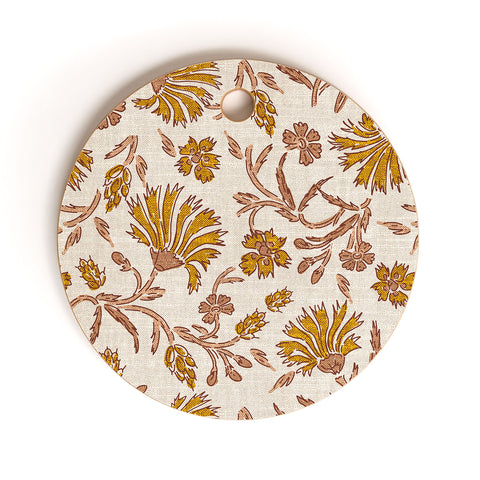 Holli Zollinger KALAMI FLORAL Cutting Board Round