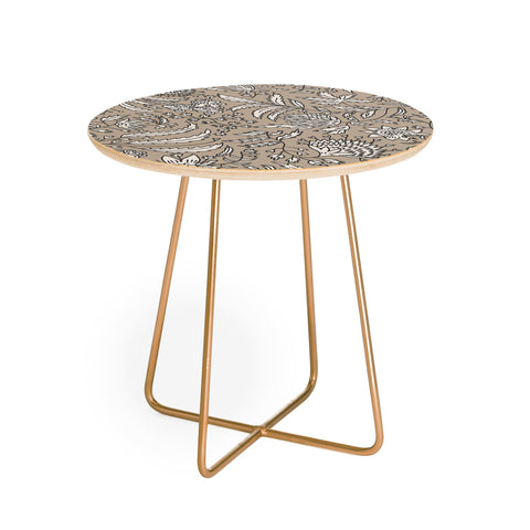 Holli Zollinger KAMAI NATURAL Round Side Table