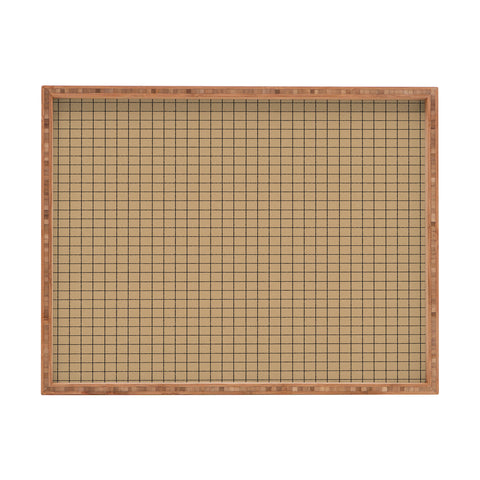 Holli Zollinger KRAFT GRID Rectangular Tray