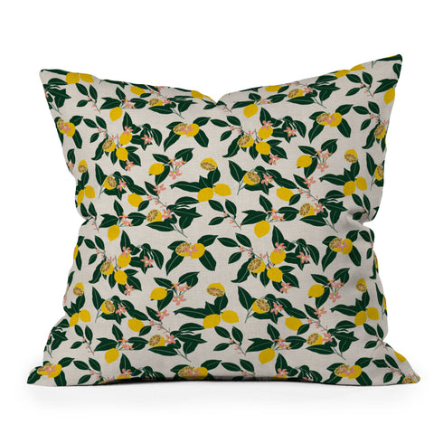 Holli Zollinger LEMONNY Outdoor Throw Pillow
