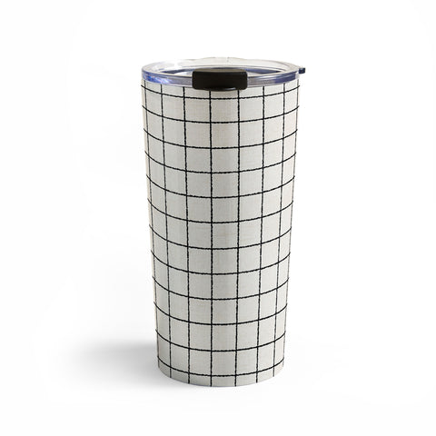 Holli Zollinger LINEN GRID Travel Mug