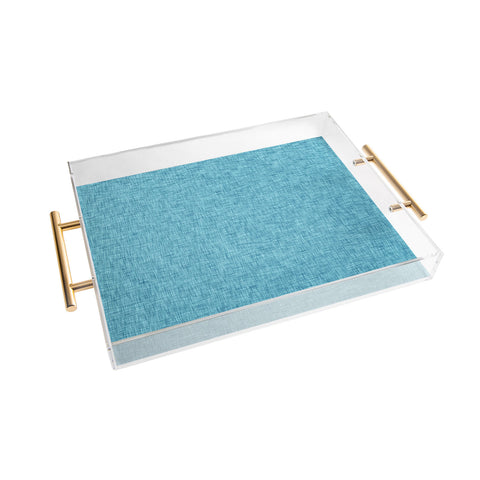 Holli Zollinger LINEN INDIGO Acrylic Tray