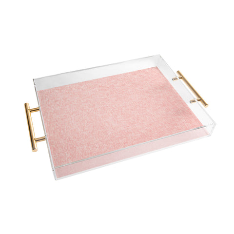 Holli Zollinger LINEN MARSALA ROSEE Acrylic Tray