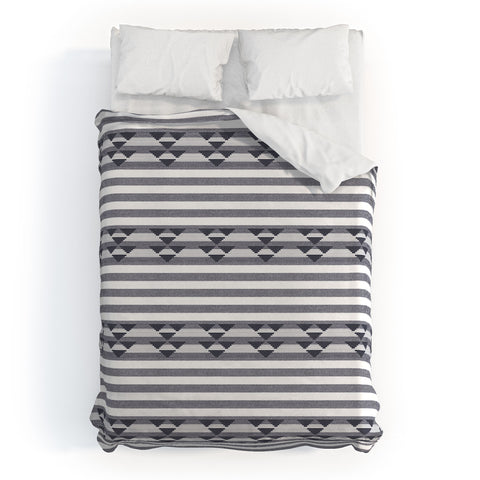 Holli Zollinger LINEN STRIPE Duvet Cover