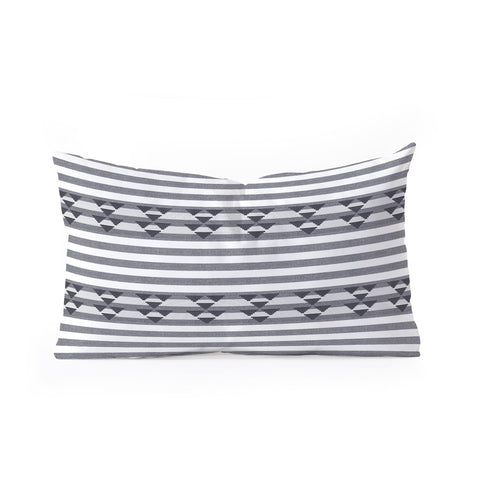 Holli Zollinger LINEN STRIPE Oblong Throw Pillow Havenly