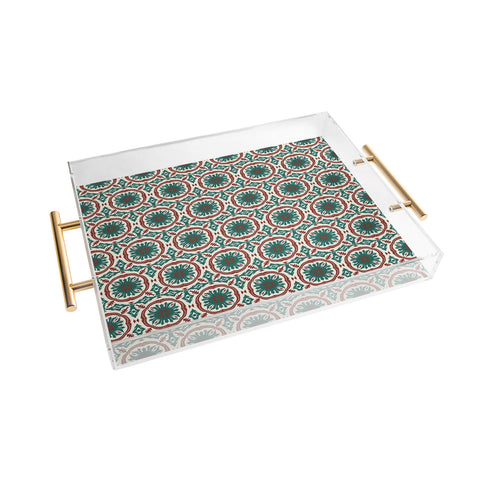 Holli Zollinger MADEIRA SUN TILE Acrylic Tray