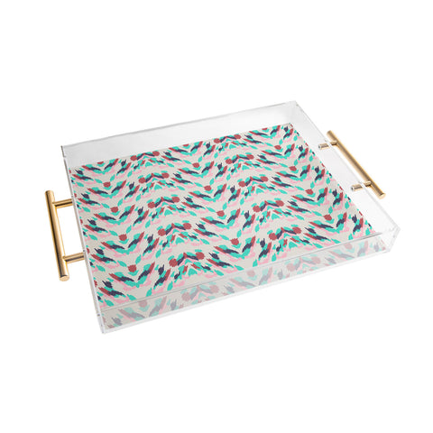Holli Zollinger Malibu Ikat Acrylic Tray
