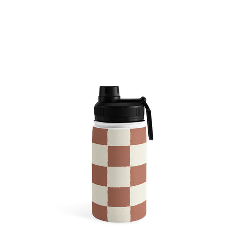 Holli Zollinger MAYA CHECKER CLAY Water Bottle