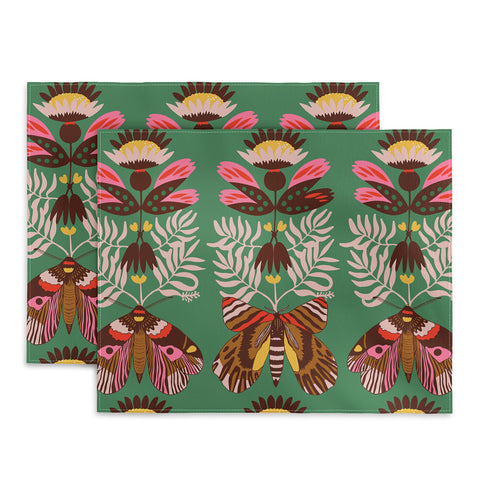 Holli Zollinger MAYA CHECKER CLAY Placemat