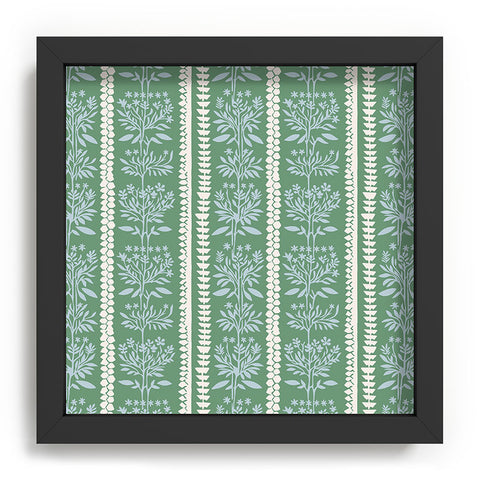 Holli Zollinger MILLIE STRIPE GREEN Recessed Framing Square