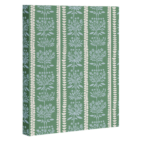Holli Zollinger MILLIE STRIPE GREEN Art Canvas