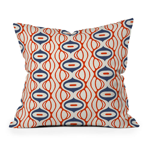 Holli Zollinger Mod Raindrop Outdoor Throw Pillow