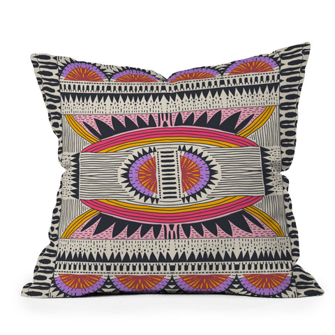 Holli Zollinger Namais Outdoor Throw Pillow