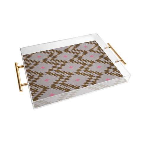 Holli Zollinger Native Natural Plus Pink Acrylic Tray