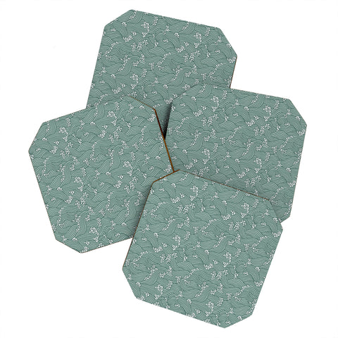 Holli Zollinger NAVI SEAFOAM Coaster Set