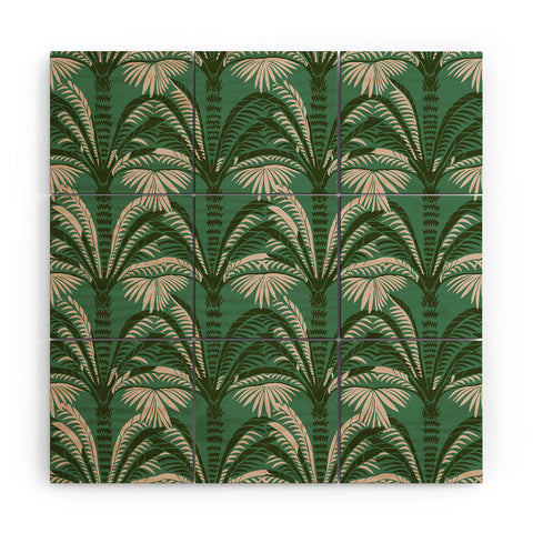 Holli Zollinger OASIS JADE Wood Wall Mural