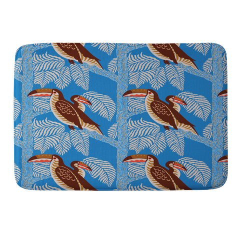 Holli Zollinger PALOMA TOUCAN BRIGHT Memory Foam Bath Mat