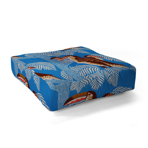 Holli Zollinger PALOMA TOUCAN BRIGHT Floor Pillow Square