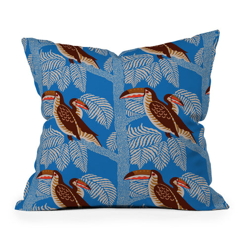Holli Zollinger PALOMA TOUCAN BRIGHT Outdoor Throw Pillow